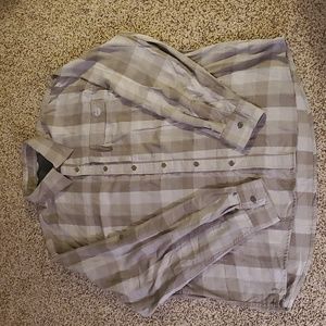 Wrangler Outdoor Series Large Long Sleeve Button Up Vented Shirt XL/TG
